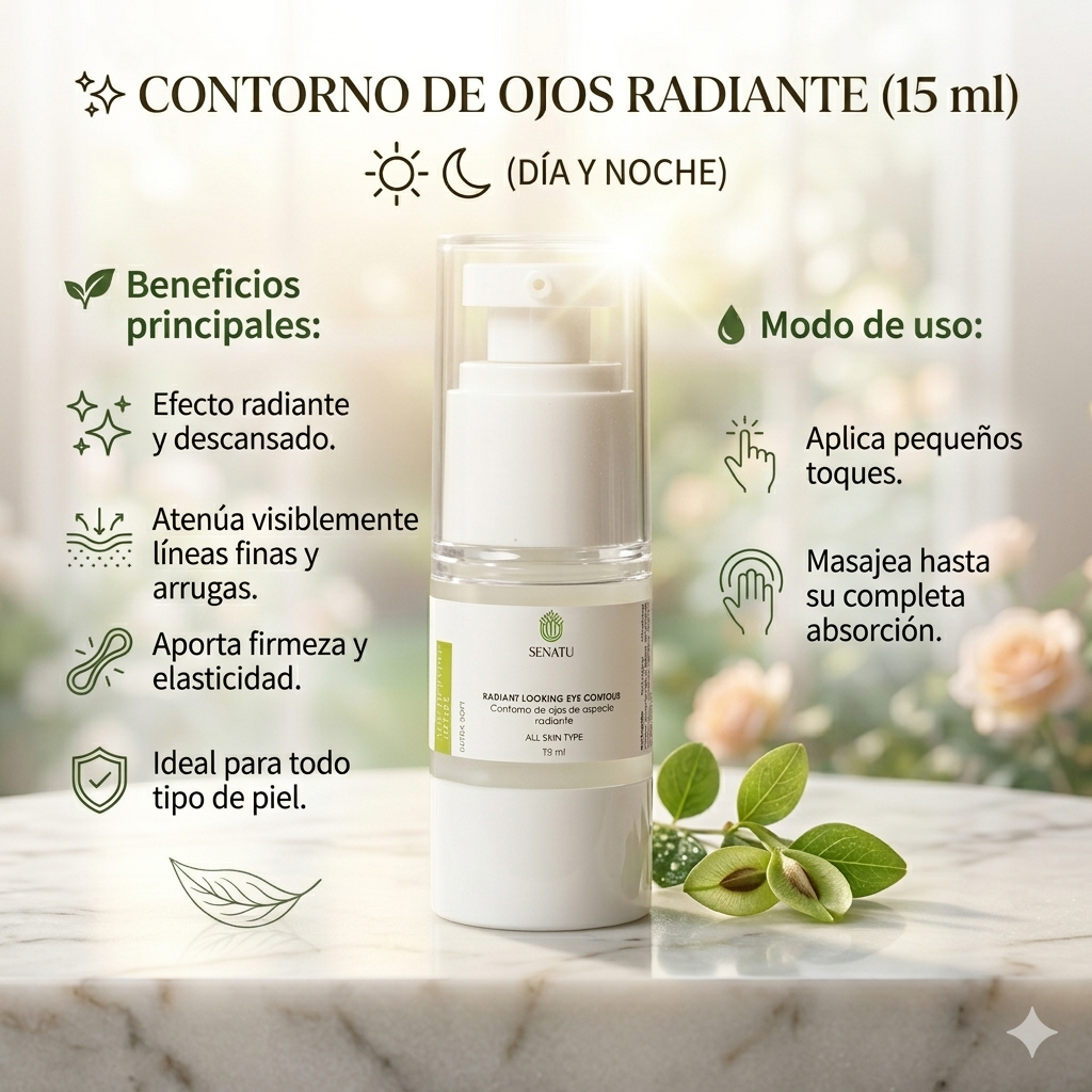 CONTORNO DE OJOS RADIANTE  (30 ml)