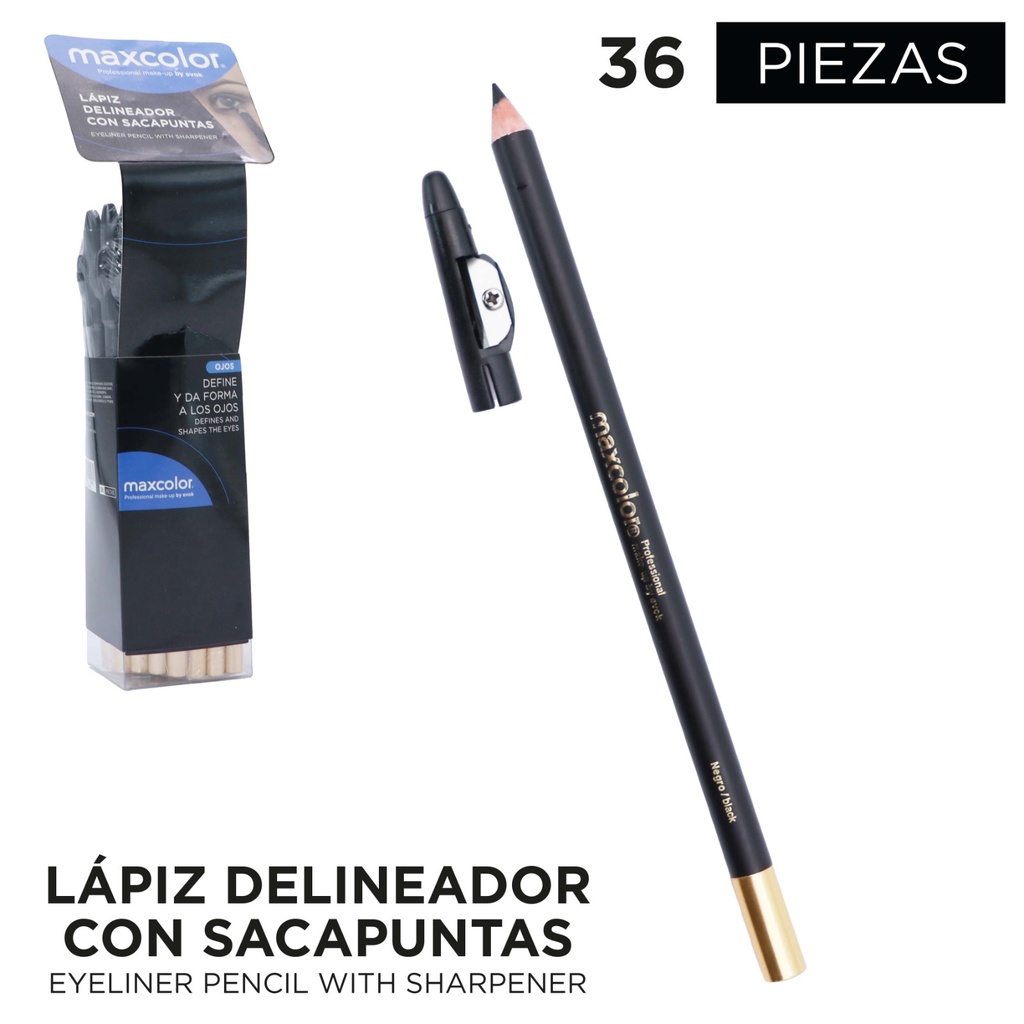 LAPIZ DELINEADOR DE OJOS 36 PZS