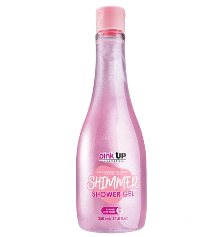 SHOWER GEL CON GLITTER FLOWERS AND ROSES 350ml