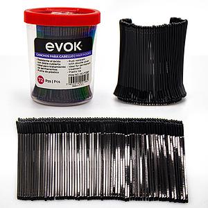 PINCHOS P/CABELLO BLACK ENVASE DE 12 X 72 pz