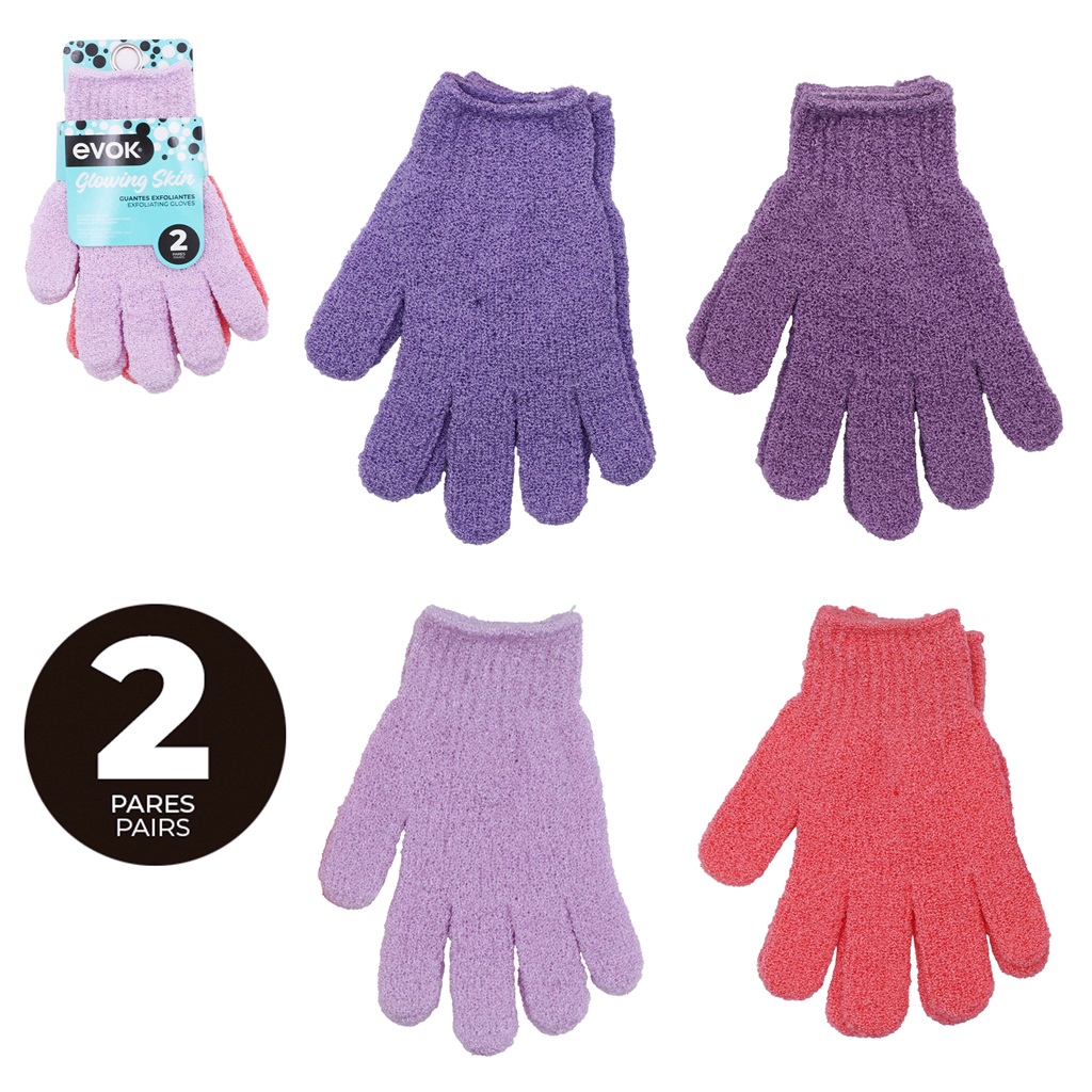 GUANTES EXFOLIANTES 2 PARES