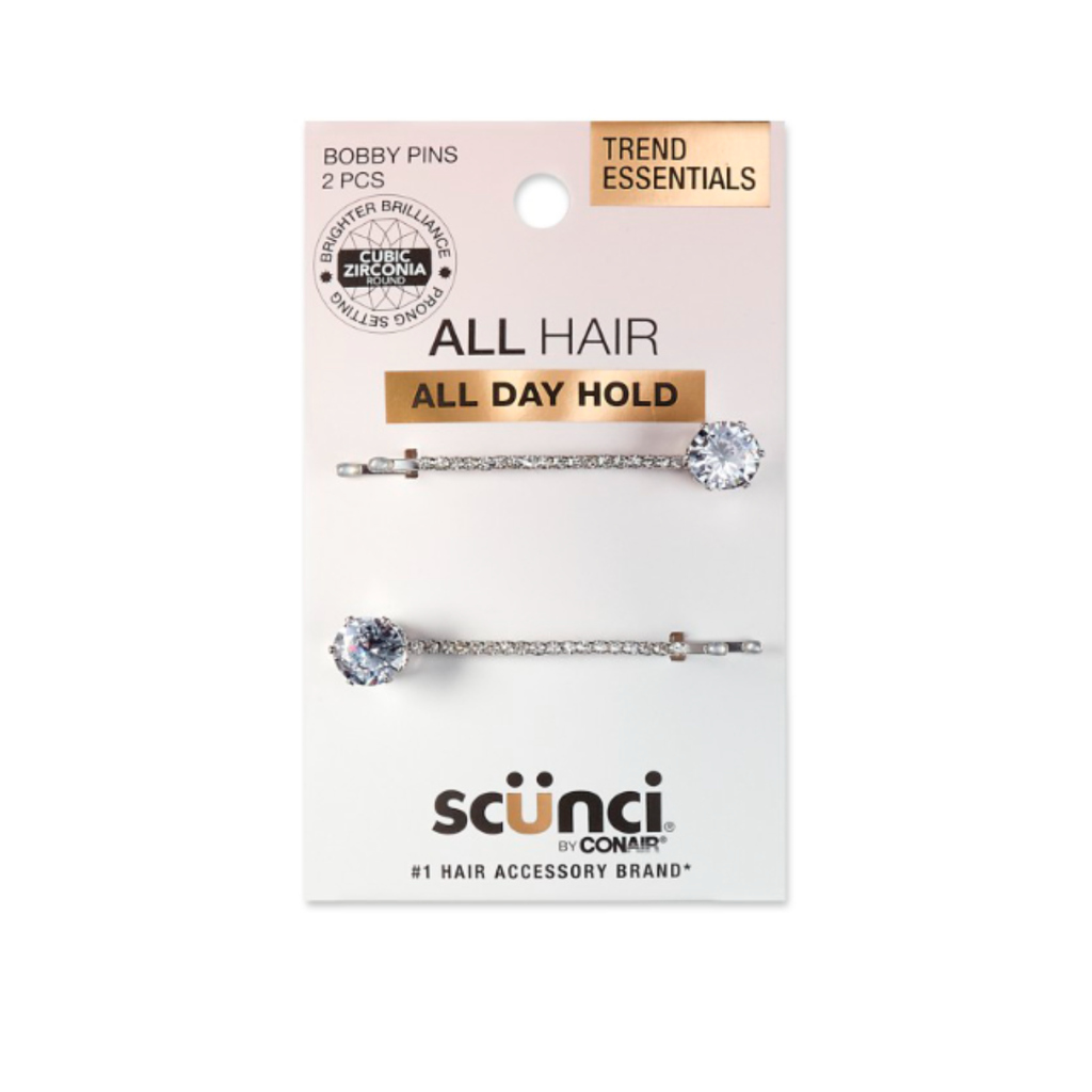 PINCHO ELEGANTE CON ZIRCONIA BLISTER 2 PZAS.