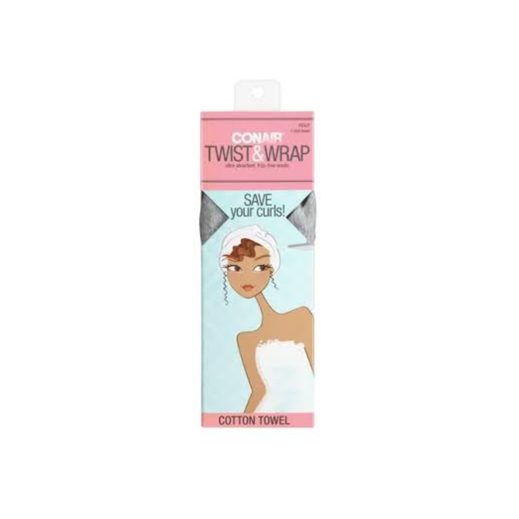 TOALLA DE CABELLO 100% ALGODON - CABELLO RIZADO - PLOPPING