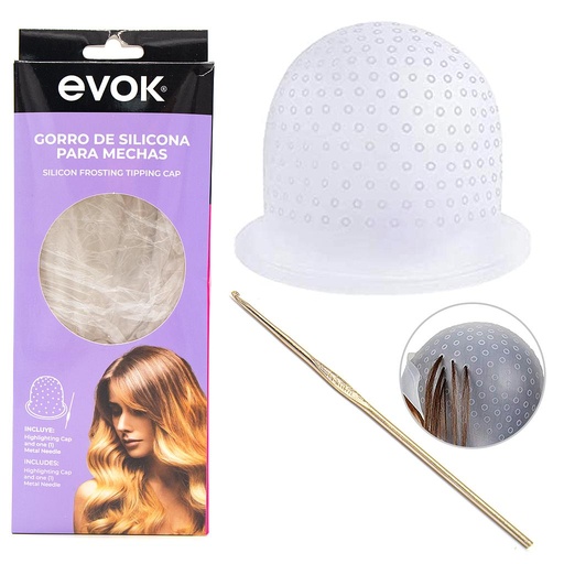 [A018-MX-T01] GORRO DE SILICONA PARA MECHAS 