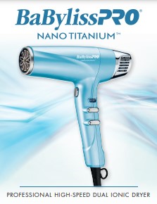 [BNT9100UX] BaBylissPRO® BLOWER DUAL IONIC Nano Titanium™ 