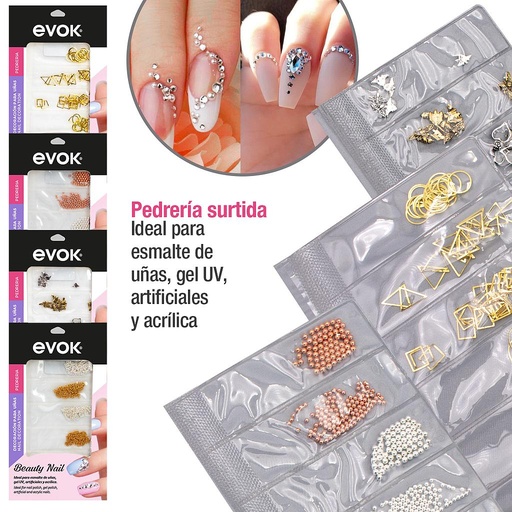 [EV-AL-1] DECORACION PARA UÑAS 24 UNIDS 