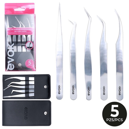 [EV-GY424J] SET DE PINZAS PARA PESTAÑAS