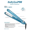 BaBylissPRO® PLANCHA Nano Titanium™ Con Sistema de Vibracion