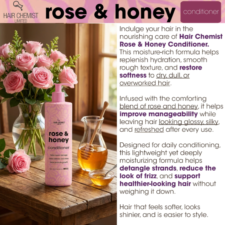ROSE HONEY CONDITIONER 33.8 oz.