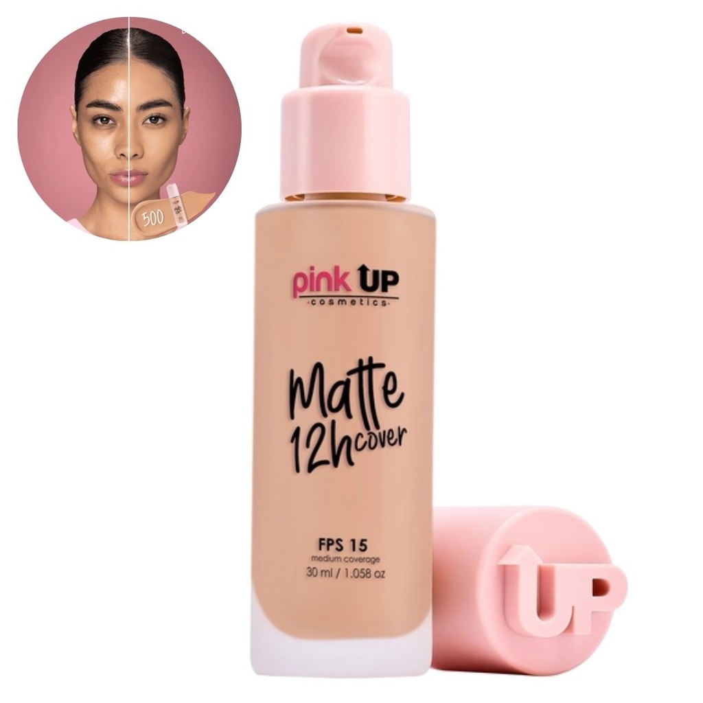 MATTE COVER 12 HORAS - MEDIUM 500