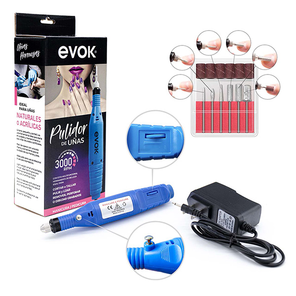 PULIDOR DE UÑAS 3000RPM 
