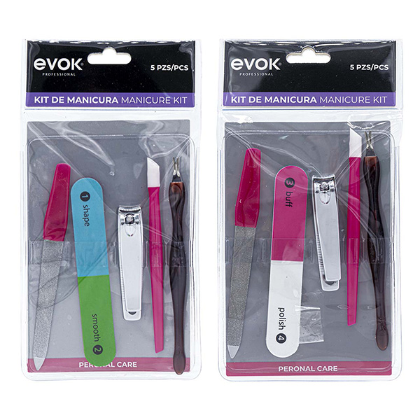 KIT DE MANICURE PERSONAL 5PZA - 