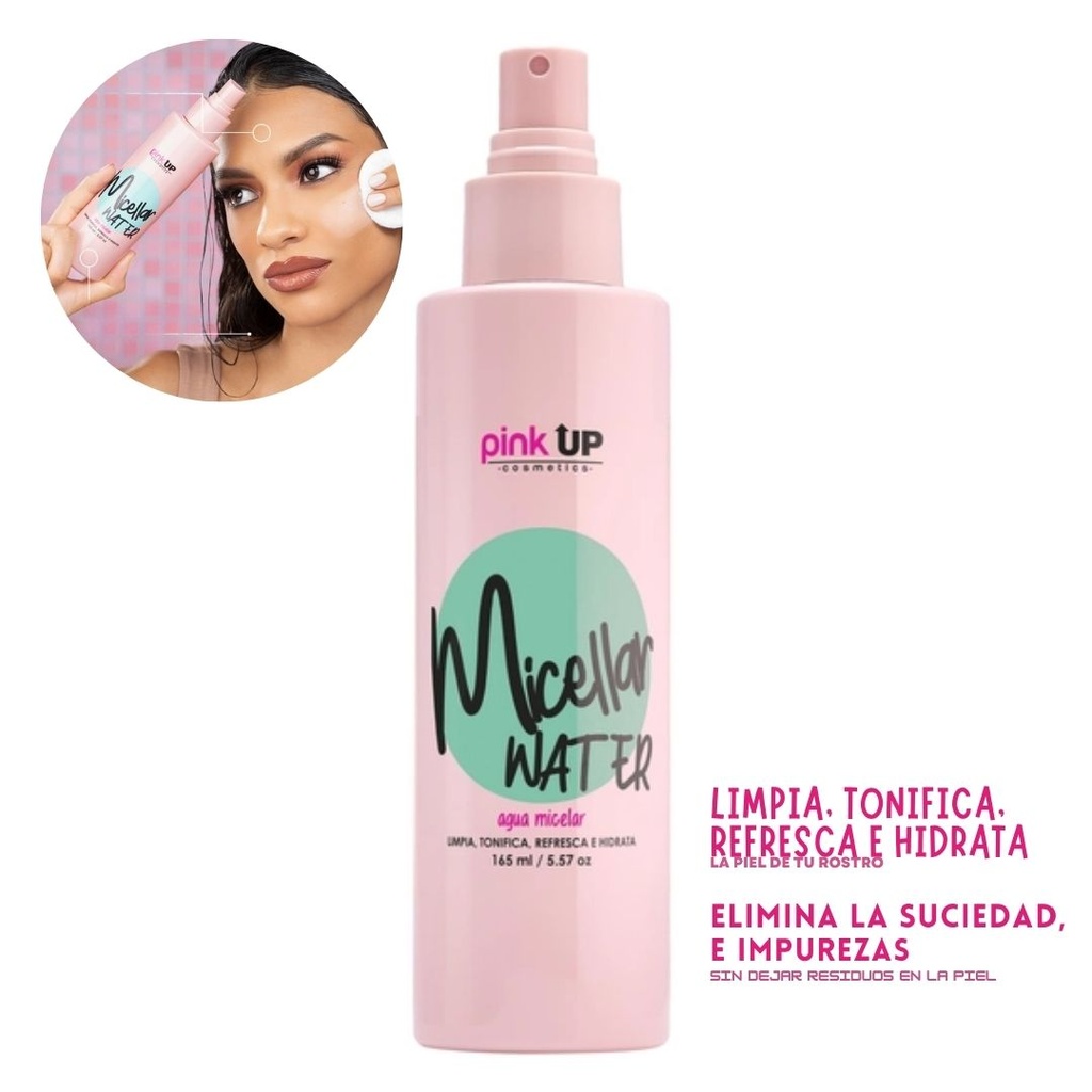 SKIN AGUA MICELAR PINK UP