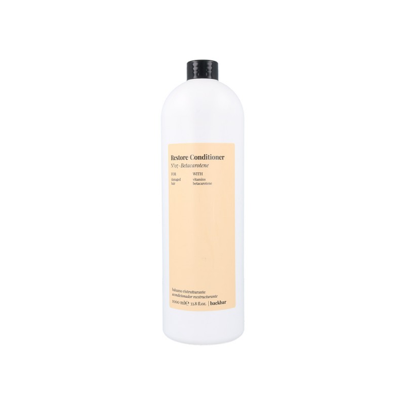 BACK BAR N°07 RESTORE CONDITIONER - Betacarotene 1000ML