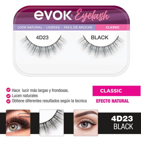 PESTAÑAS POSTIZAS 4D 23 