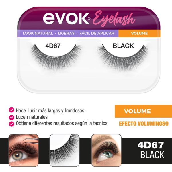 PESTAÑAS POSTIZAS 4D 67 