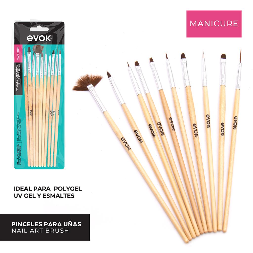 PINCELES PARA UÑAS 