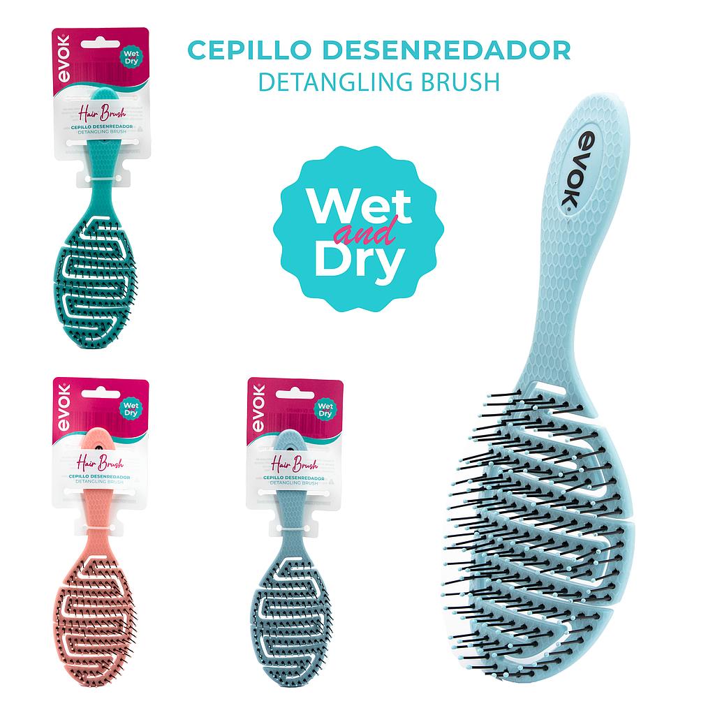 CEPILLO DESENREDADOR WET AND DRY - CAJA DE 120 UNIDS