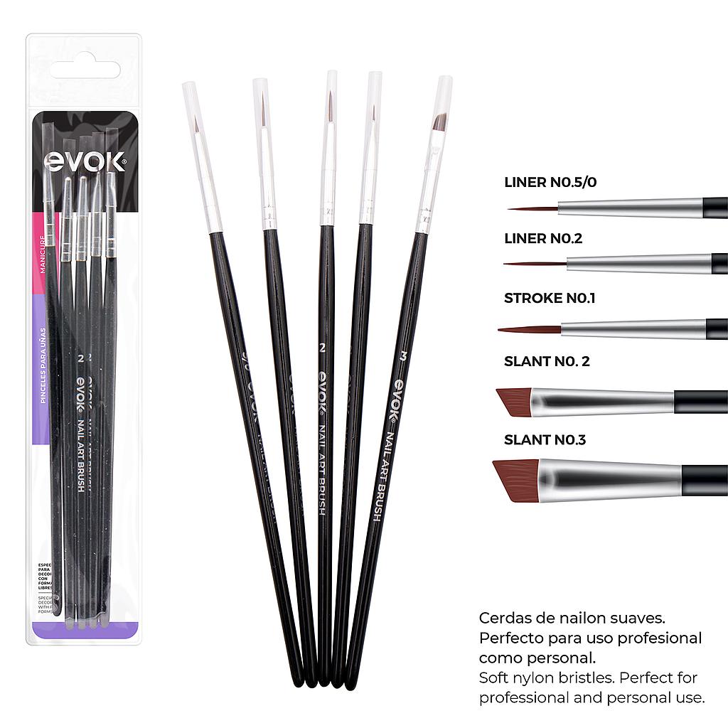 PINCELES PARA UÑAS 