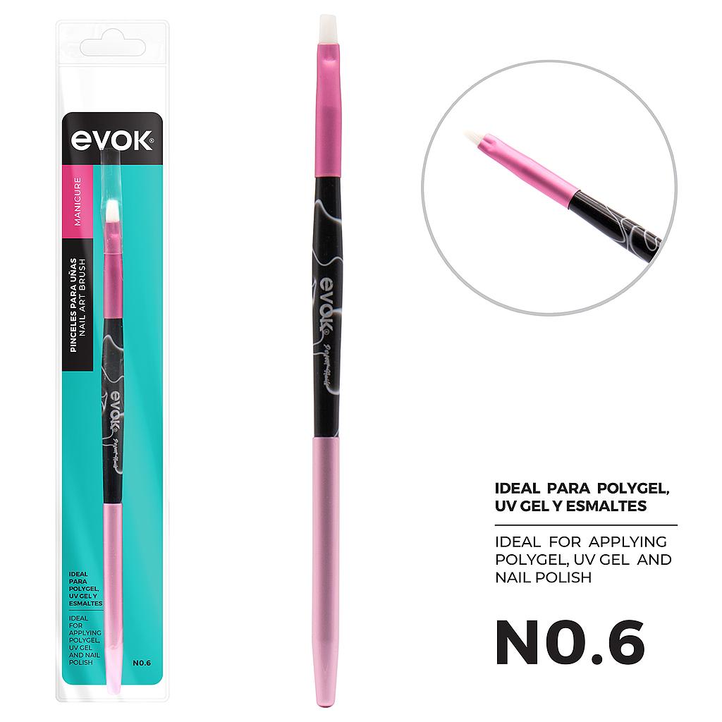 PINCEL PARA UÑAS #6 