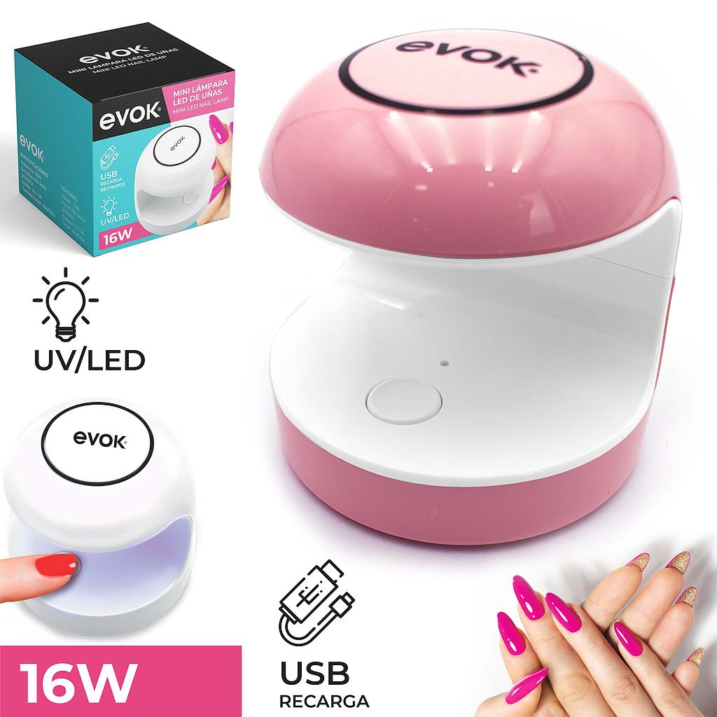 MINI LAMPARA LED DE UÑAS 