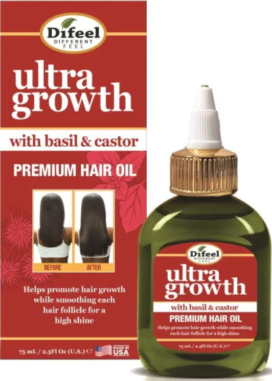 Ultra Growth Basil and Castor Hair Oil 75 ml
