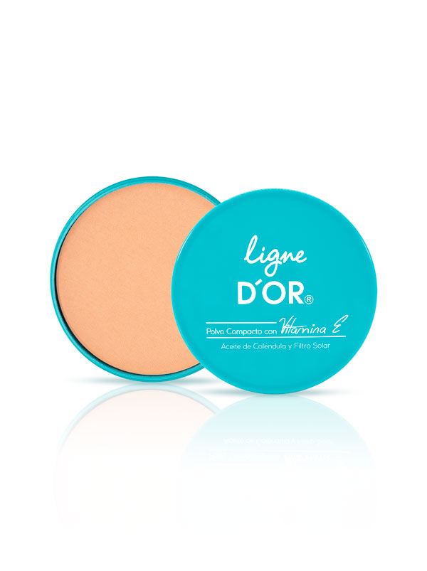 POLVO COMPACTO 400 CON VITAMINA E, ACEITE DE CALENDULA Y FILTRO SOLAR 8 G