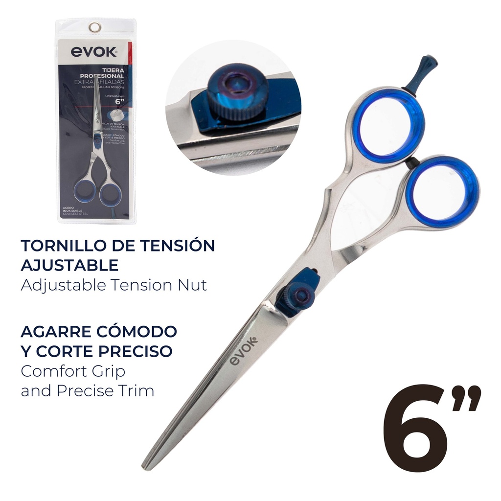 TIJERA DE PELUQUERIA 6´