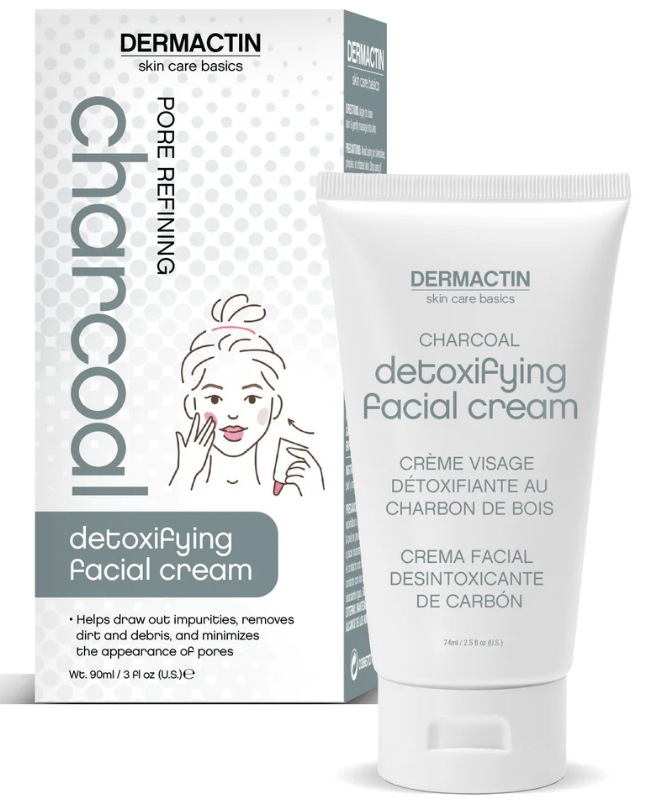 Charcoal Pore Refining Detoxifying Facial Cream 3 oz