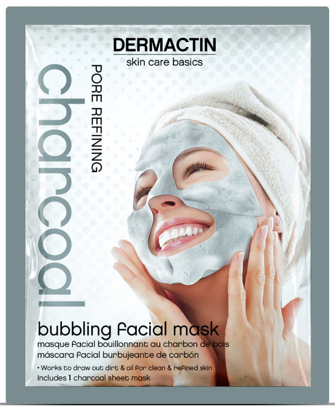 Charcoal Bubbling Facial Sheet Mask