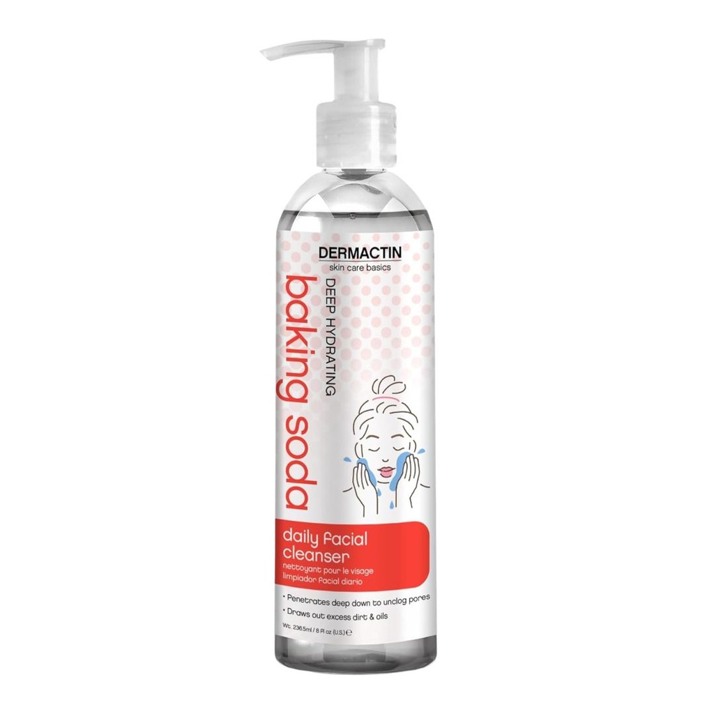 BAKING SODA DAILY FACIAL CLEANSER 8 OZ.