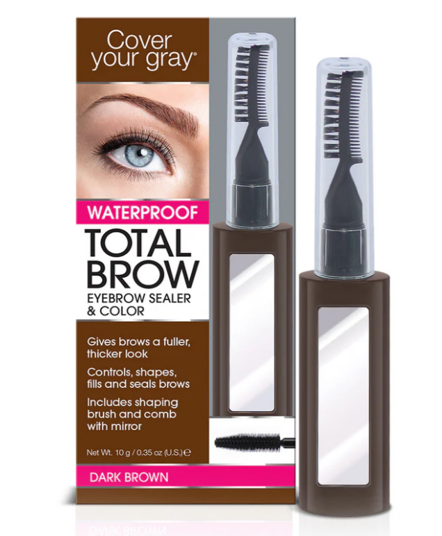 Total Brow Eyebrow Sealer & Color- Dark Brown 10gr.