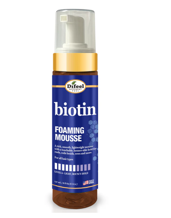 Biotin Foaming Mousse 8 oz.