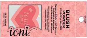 IONI PRESSED BLUSH Deep Coral