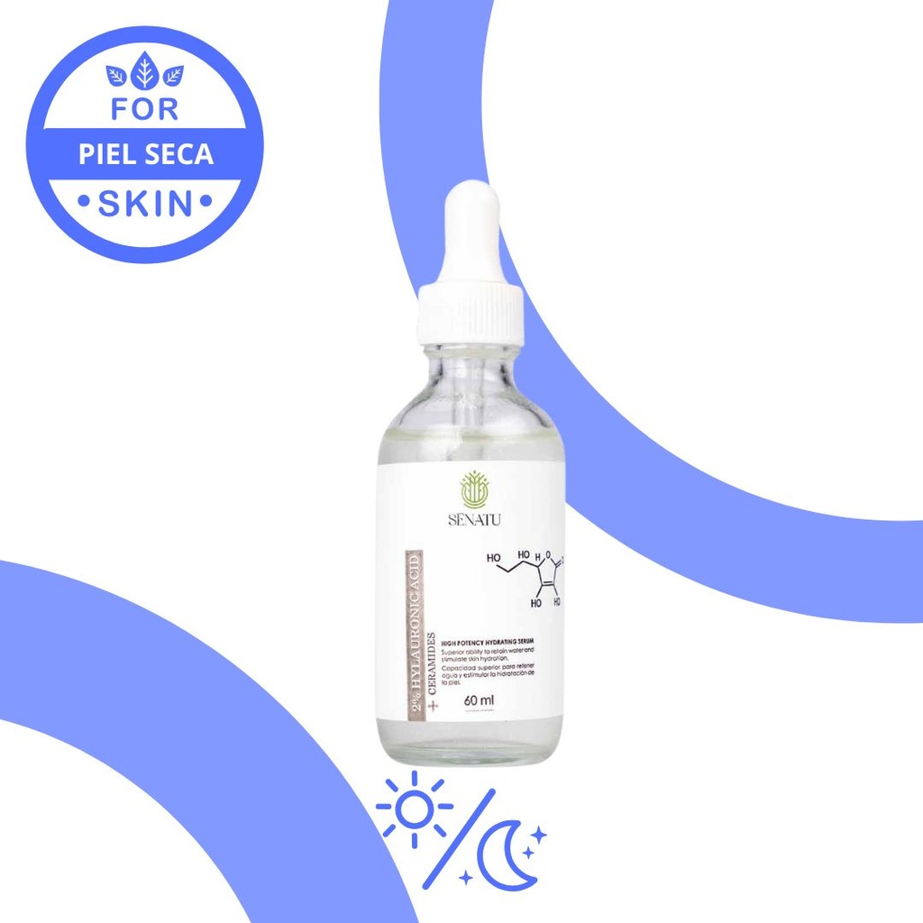 Serum Ácido hialurónico al 2% + ceramidas 60ml