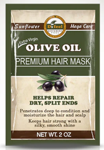 Premium Hair Mask with Olive Oil 1.75 oz. BOX 12 unds
