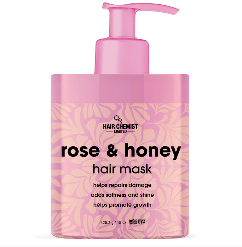 ROSE HONEY HAIR MASK 15 oz.