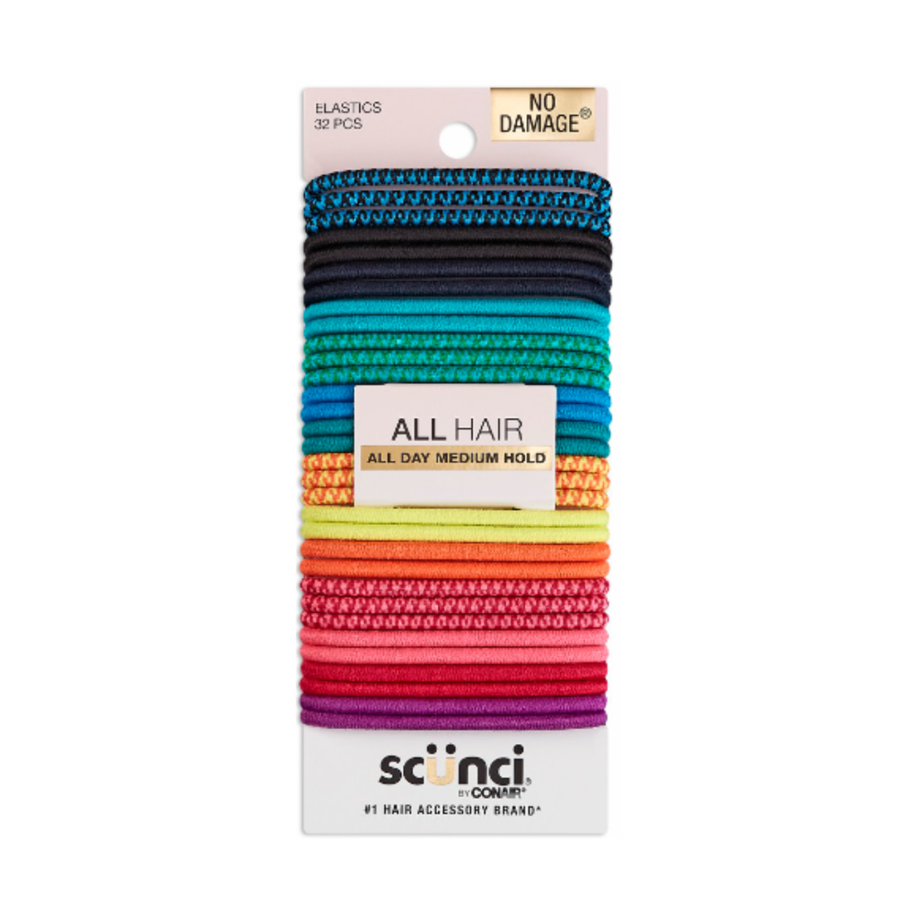 COLA ELASTICA DE COLORES BLISTER 32 PZAS.