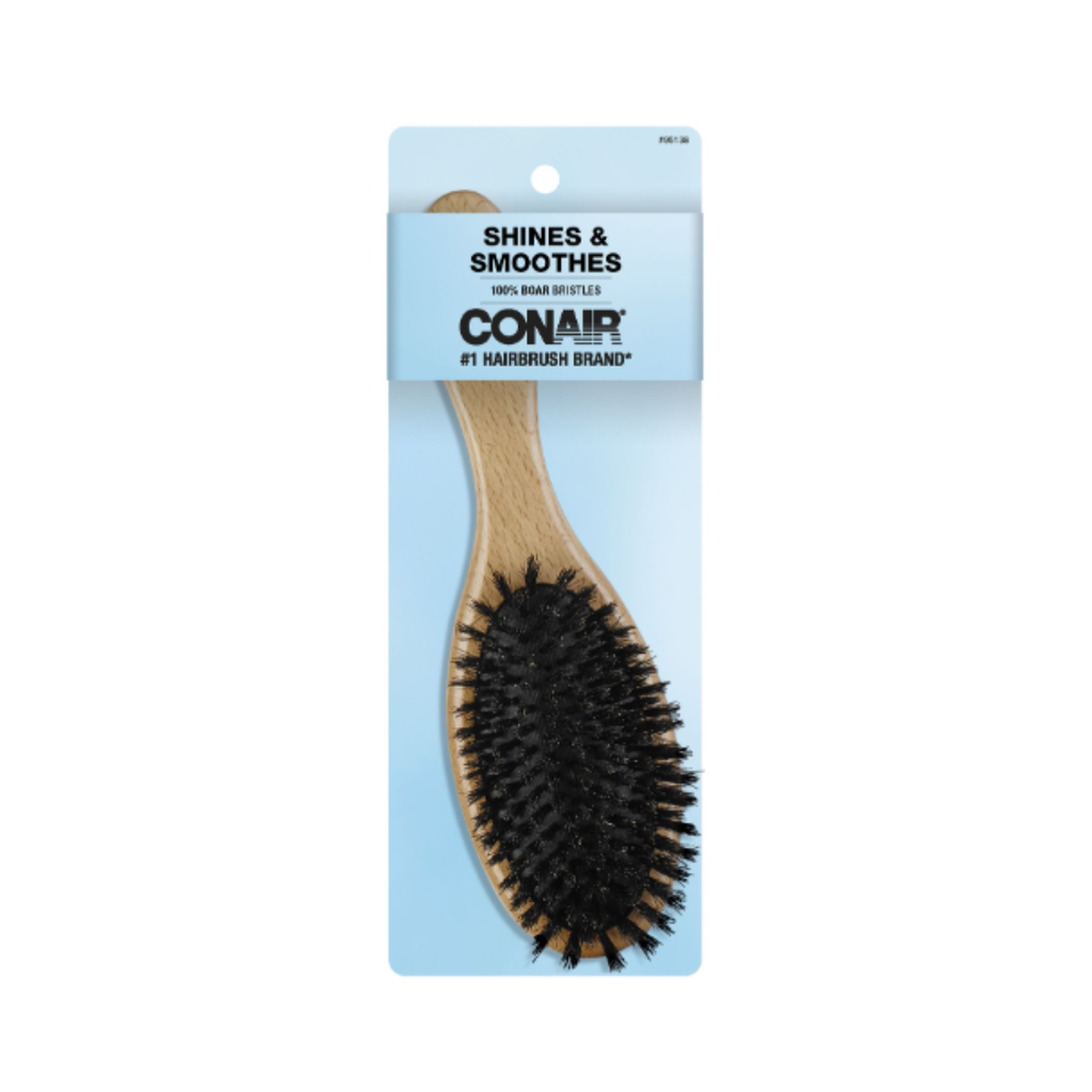 CEPILLO DE MADERA CON CERDAS DE JABALI