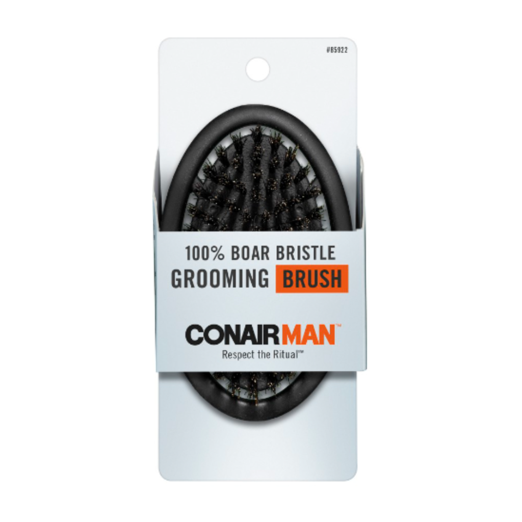 CEPILLO MAN CON CERDA DE JABALI PARA BARBA Y CABELLO