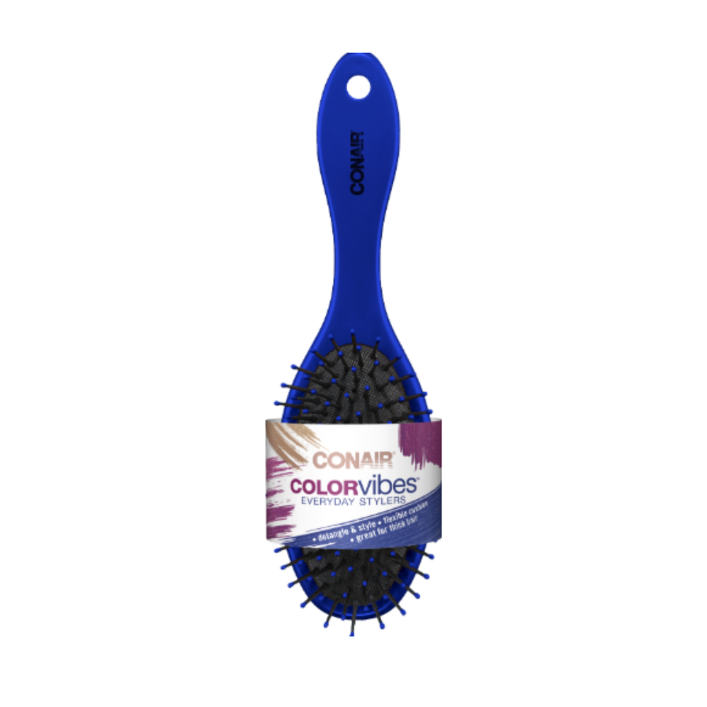 CEPILLO DESENREDANTE AZUL OVALADO