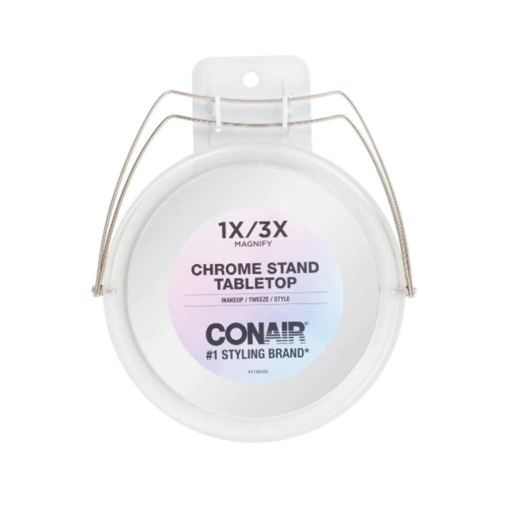 ESPEJO DE MESA GIRATORIO X1-X3 BASE CROMADA