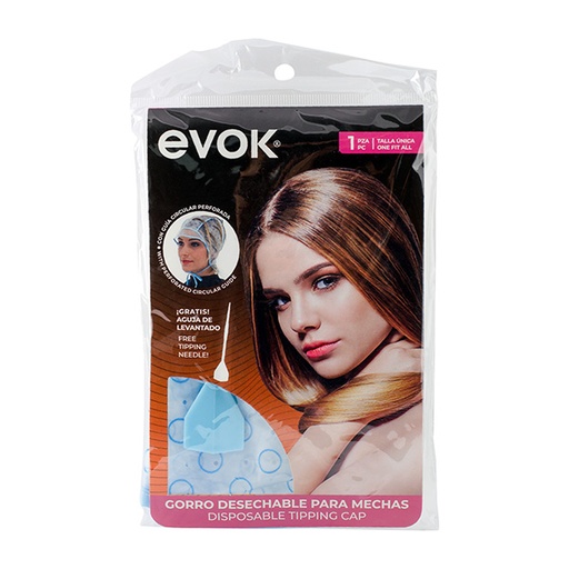 [A018-TPC192] GORRO PARA MECHAS CON AGUJA CAJA DE 240 UNIDS