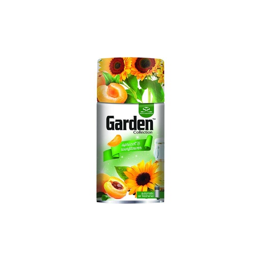 [G436501] AIR FRESHENER DISPENSER APRICOT AND SUNFLOWER 260ML (IML)