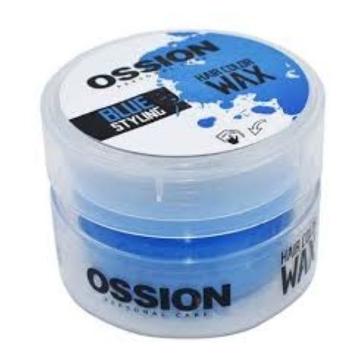 [O1383] HAIR COLOR WAX BLUE 100ML 48/BOX