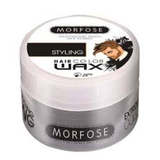 [O1406] HAIR COLOR WAX SILVER 100ML 48/BOX