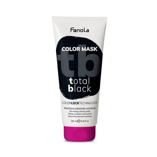 [FA76086] COLOR MASK TOTAL BLACK 200 ML