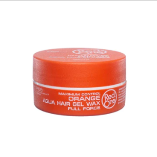 [RO4191] AQUA HAIR GEL WAX FULL FORCE ORANGE 150ML