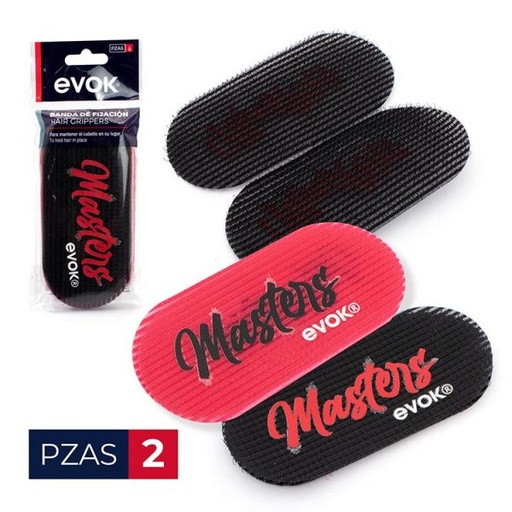 [EV-HGB01] GRIP BARBER PARA CABELLO x 6 PIEZAS