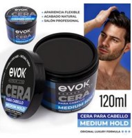 [EV-HW-MH] CERA PARA CABELLO LUXURY MEDIUM HOLD 120ml BOX 12 UNIDS